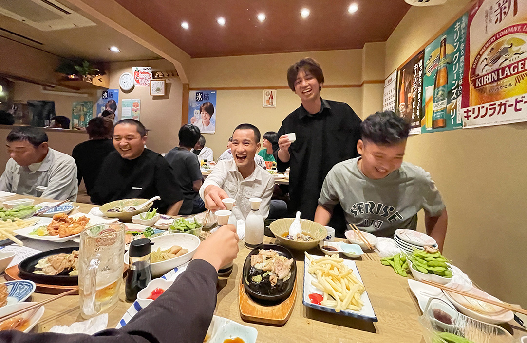 年齢を超えて、話せる職場。